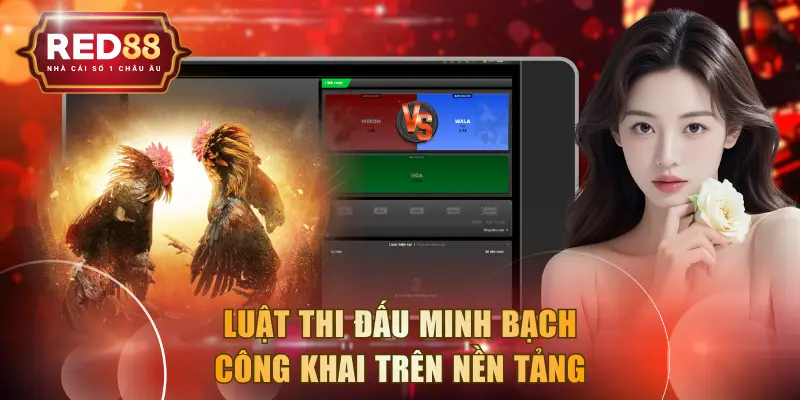 Luật thi đấu minh bạch, công khai trên nền tảng